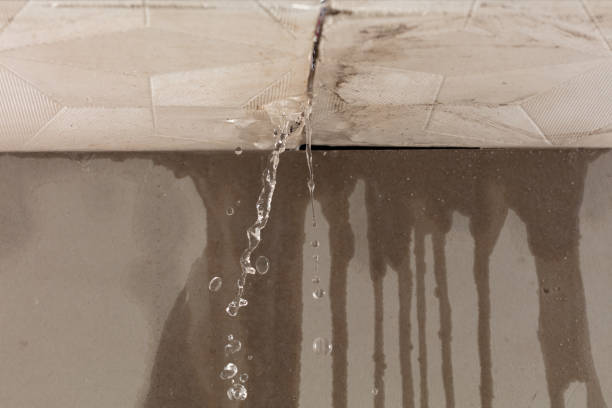 Professional Water Extraction technician working in Gladstone, MI